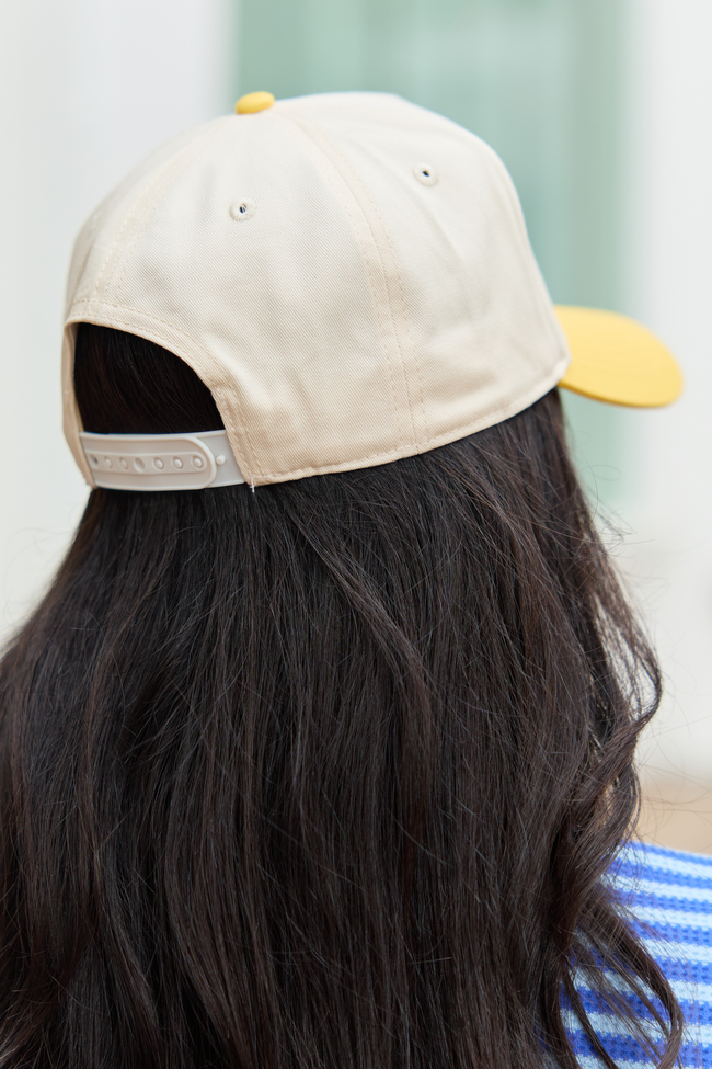 Sunkissed Beach Club Yellow Trucker Hat