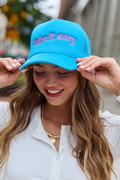 Take It Easy Blue Trucker Hat